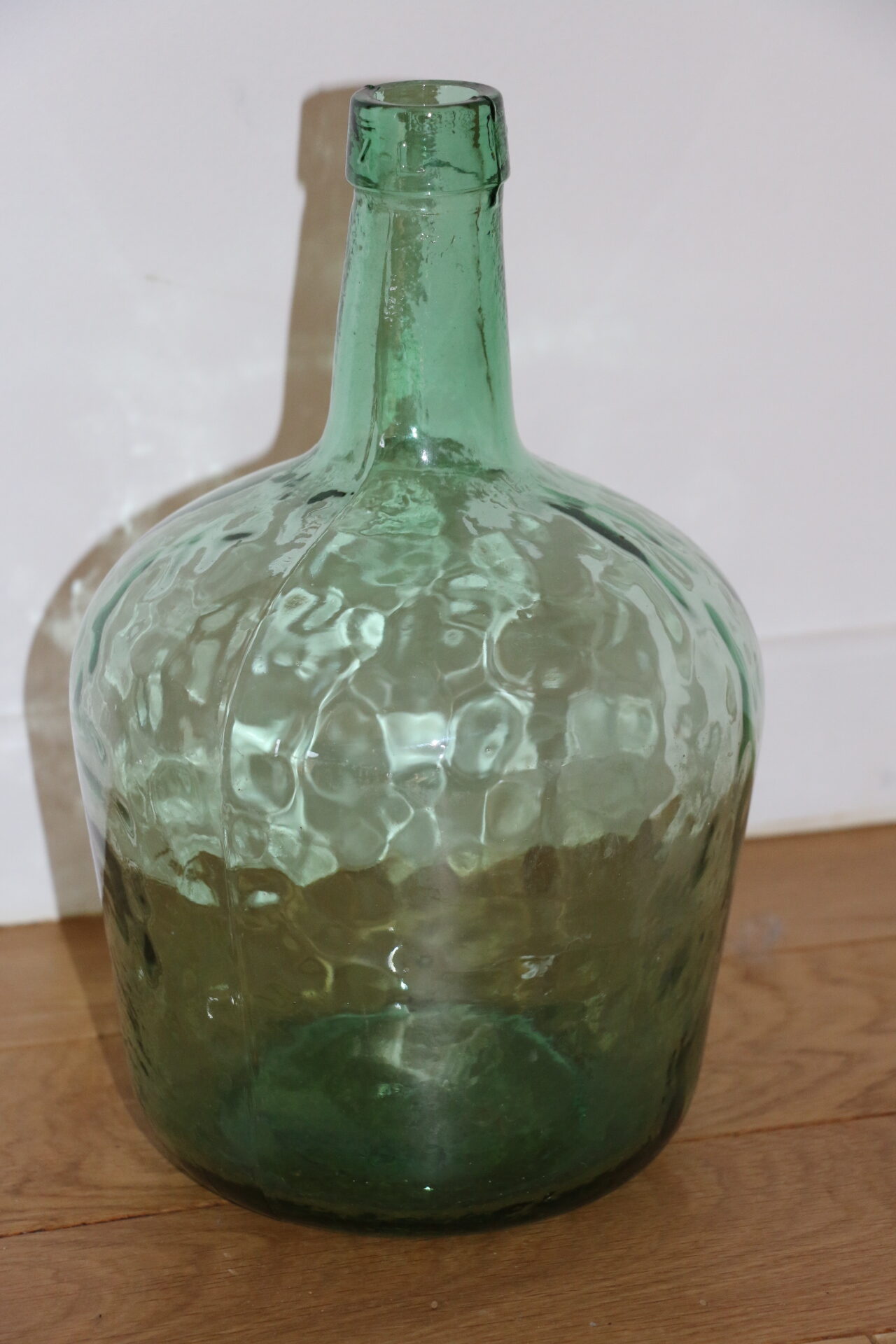 Dame Jeanne ancienne Bonbonne verre vintage Années 70 - La
