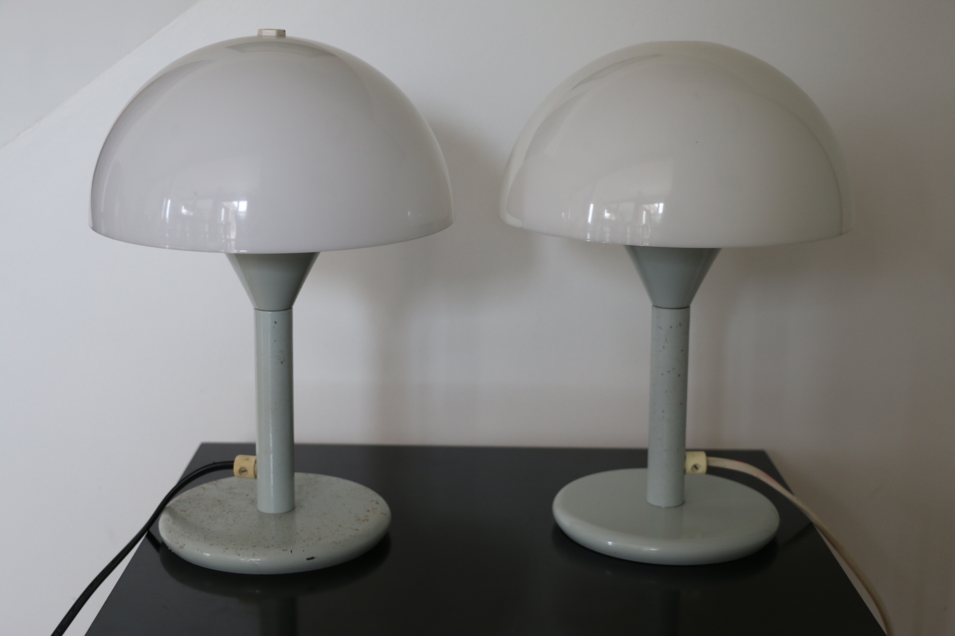 Paire de mini lampes champignon Aluminor